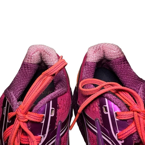 BROOKS Ghost Running Shoe 8th Edition Pink/Purple with Orange Size 11 - Picture 8 of 14